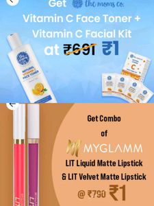Combo Lipstick Rs.1 only