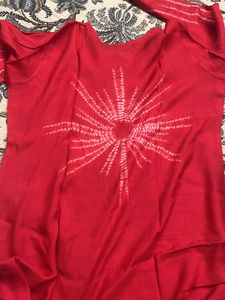 Mukesh Work Muslin Kurti