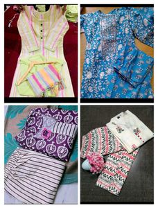 Combo Kurta Set Of 4