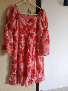 Red Mini Frock