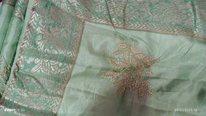 Elegant Green Saree