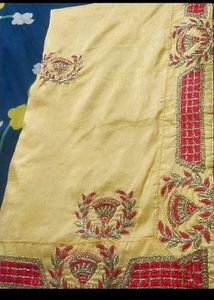 pattan blouse with sari