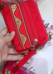 Red Wallet/Purse
