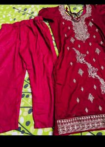 Elegant Maroon Kurta Set