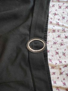 Chic Black Mini Skort