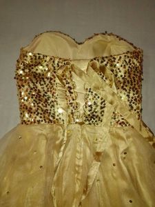 Sparkling Gold Party Dress