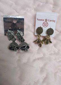 Ethnic Jhumka Combo