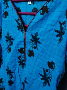 Blue Kurthi