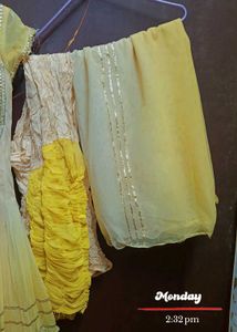 Yellow Embroidered Kurta Set