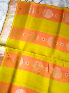 Chanderi Fancy Cotton Saree