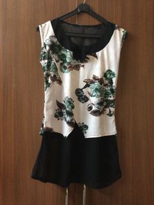 Black Trendy Top