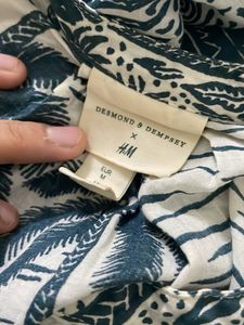 H&amp;M Tropical Print Dress