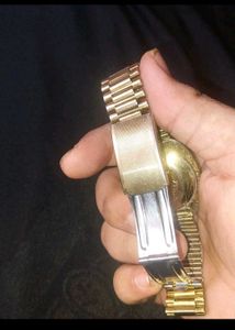 Vintage Rado Diastar Gold Watch