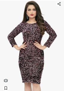 Brucella Bodycon Sheath Velvet mini Dress