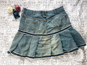 Denim Mini Skirt