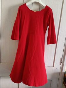 Red Midi Dress