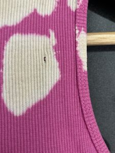 Ribbed pink tank Top - Zara