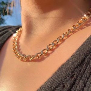 Chunky Gold Chain Necklace