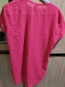 Pink Casual Top