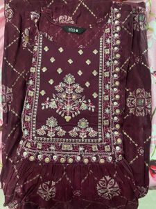 Indya Embroidered Kurta set