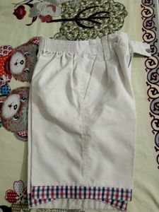 school uniform white short