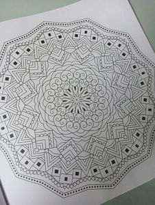 Wonder House Mandala Colouring Book
