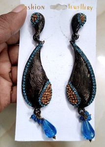 Light Blue Victoria Polished Earrings 😍