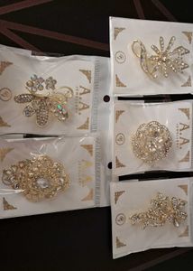 Elegant Brooch Or Saree Pins