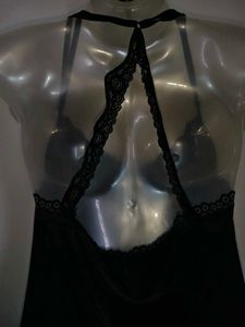 🎄Buy 1, Get 1 Free🎁S/ M Lace Trim Cami Dress