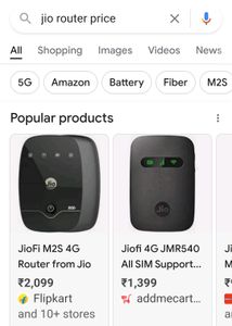 Jio Pocket Wifi 4G Wireless