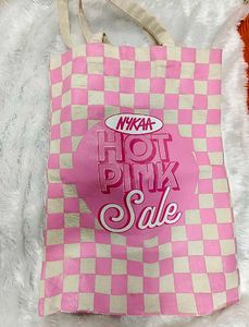 🎁Buy 2 Get 1 Free 🎁Nykaa Hot Pink Sale Bag