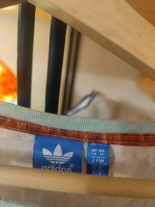 adidas croptop and shorts