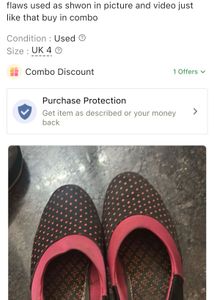 CLEARANCE SALE- 2 footwear
