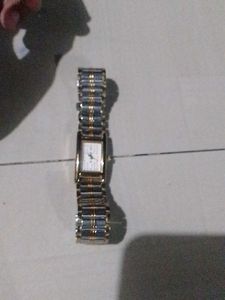 Elegant Two-Tone Watch