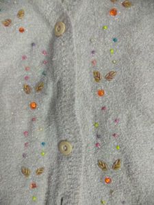 Beaded sweater
