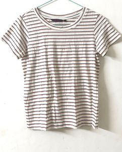 Striped Ginger Top