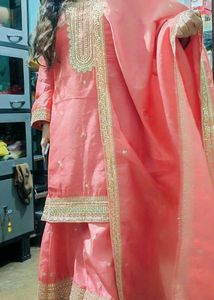 Party Wear Sharara Set/wedding Dress