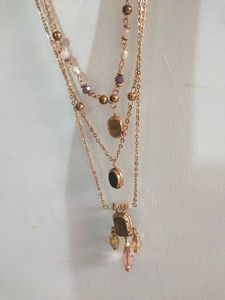 Layered Rose Gold Necklace