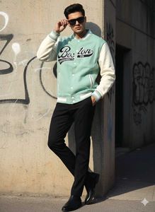 🦓OG H&M Boston Varsity Jacket