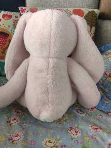 Pink Bunny Plush Toy