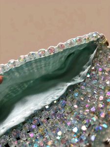 Green Bead Clutch