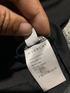 Givenchy Black Logo Tee