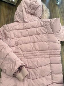 Pink Puffer Coat with Hood (Primark, London)