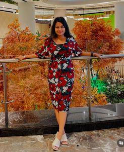 Floral Print Dress