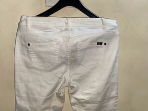 Only Brand Men White Jeans