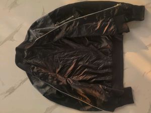 ADIDAS ZIPPER UPPER JACKET BLACK