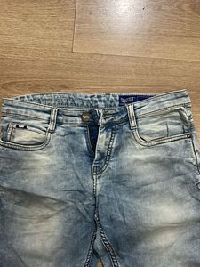 Gas Light Wash Denim Jeans