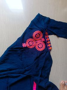 Kurti With Embroidery