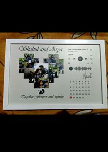 Customised Spotify Musical Photo Frame