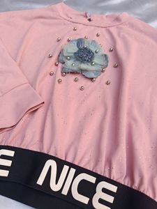 Pink top For girls